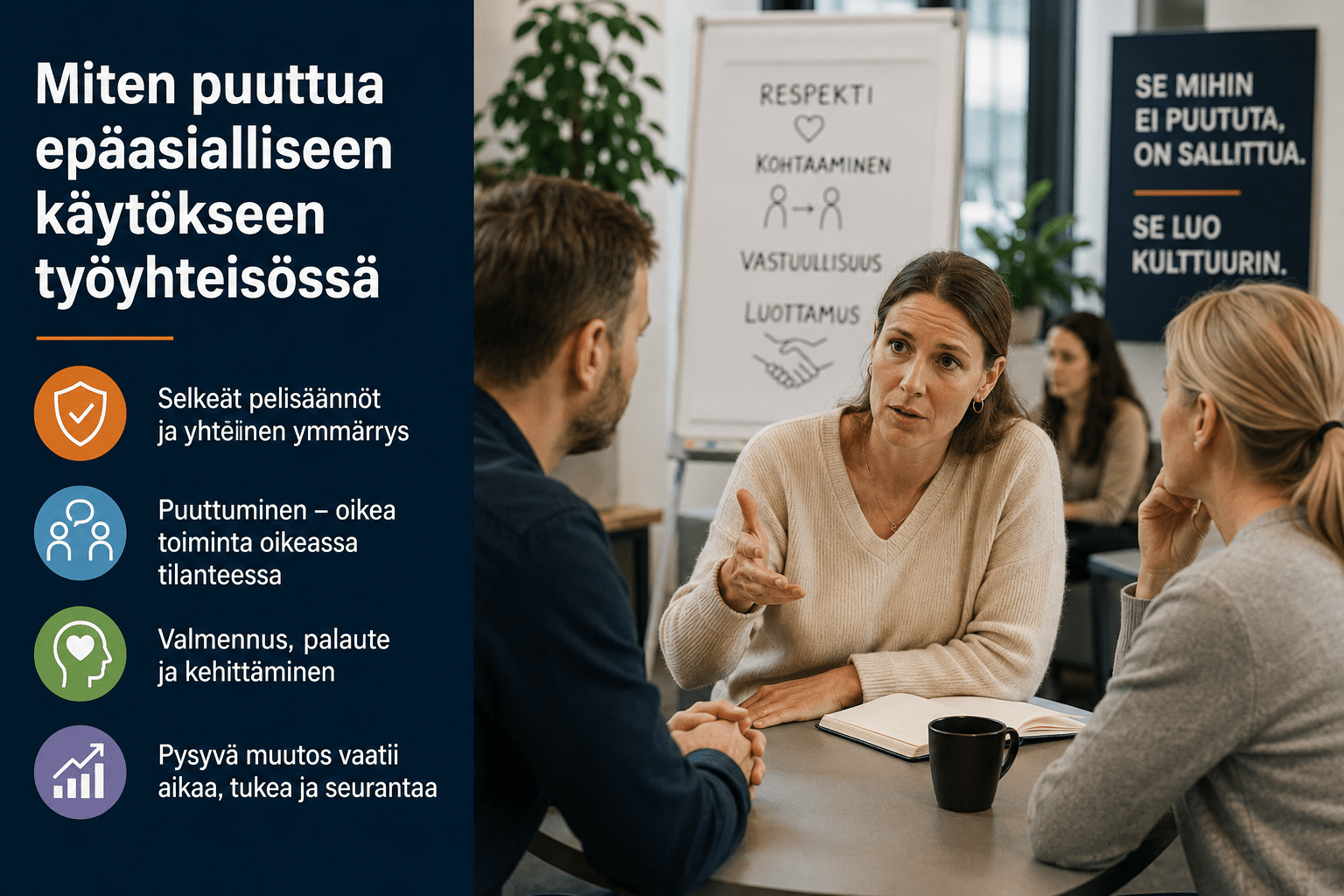 Epäasiallinen käytös työyhteisössä